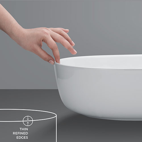 Thin Basin For Stylish Outlook