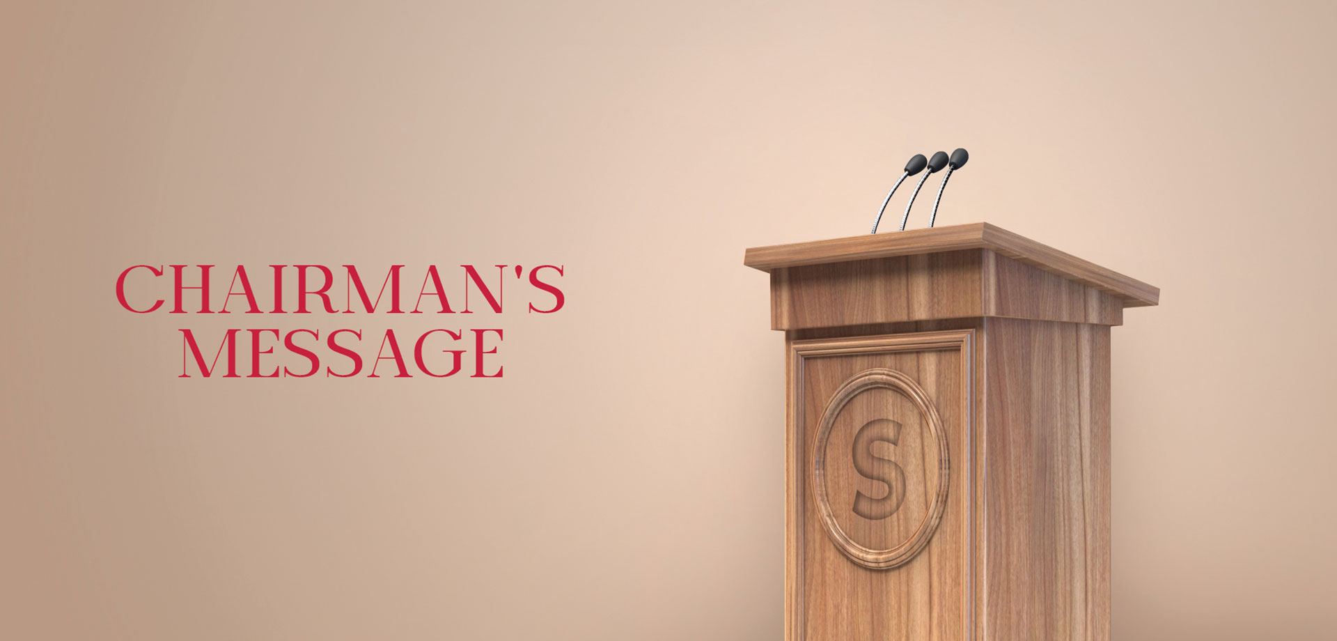 chairman’s message