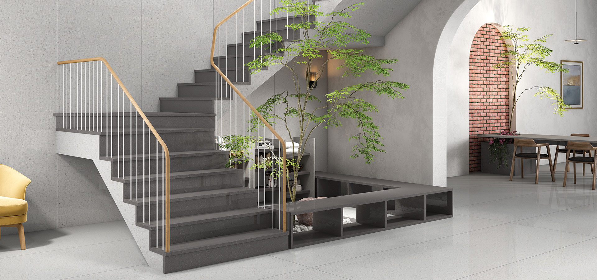 DOUBLE DOT DARK GREY