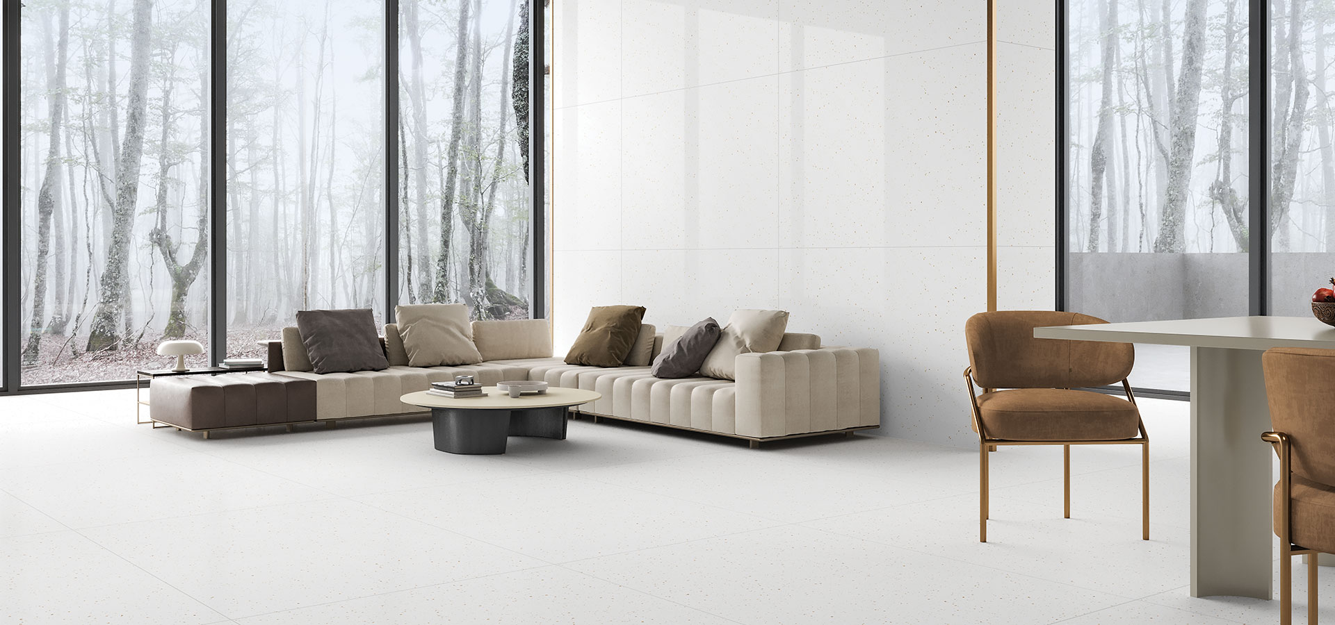 DOUBLE DOT WHITE MATT