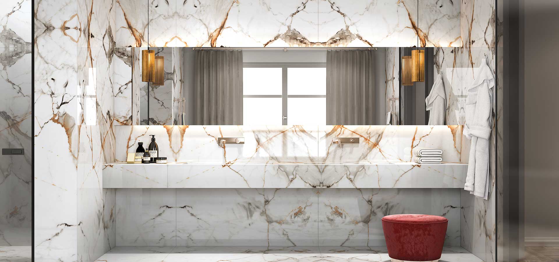 CALACATTA LUXE A AND B