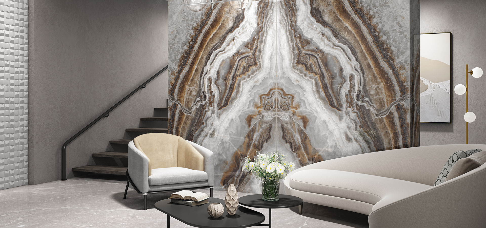 CANYON ONYX BROWN A & B