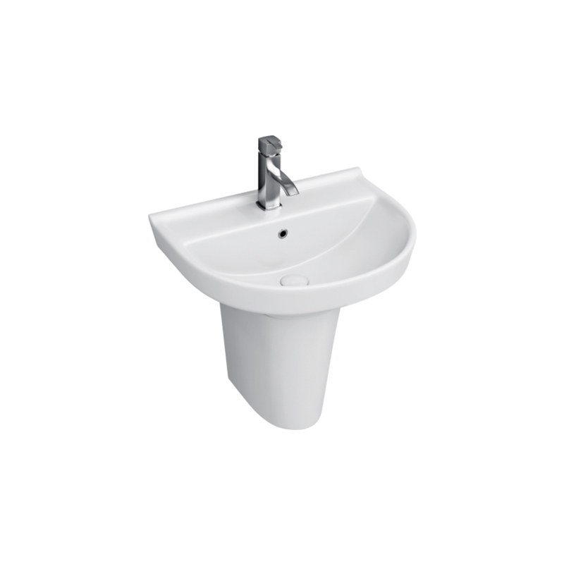 Basin With Full & Half Pedestal