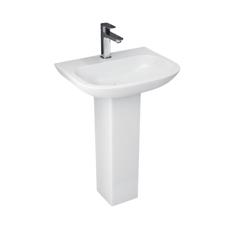 Basin With Full & Half Pedestal