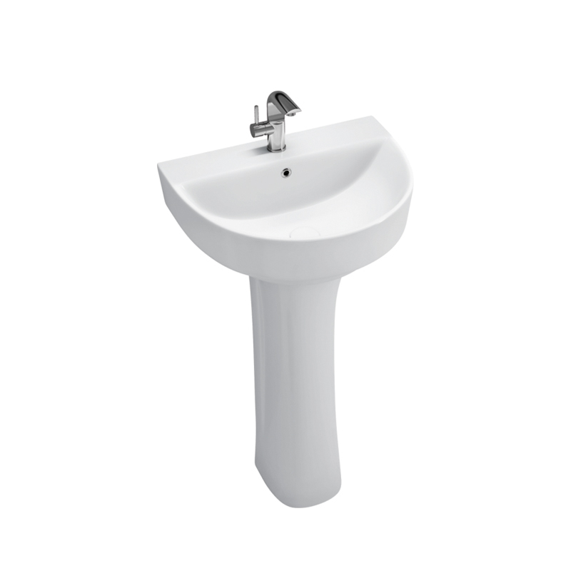 Basin With Full & Half Pedestal