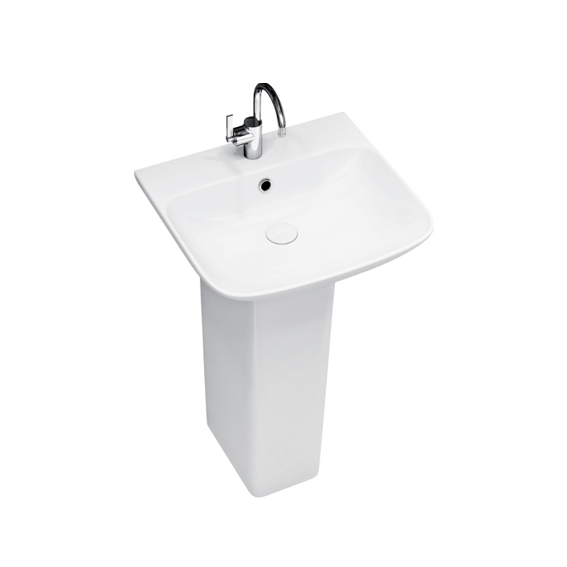 Basin With Full & Half Pedestal