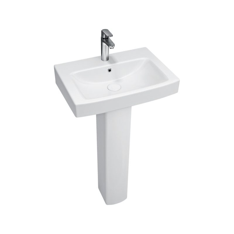 Basin With Full & Half Pedestal