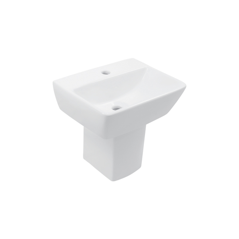 Basin With Full & Half Pedestal