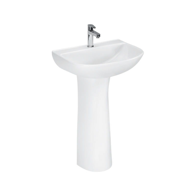 Basin With Full & Half Pedestal