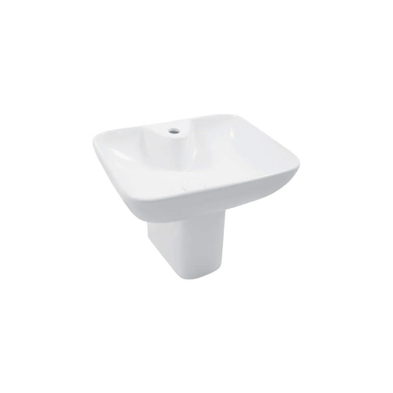 Basin With Full & Half Pedestal