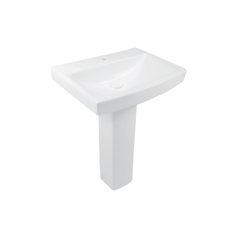 Basin With Full & Half Pedestal
