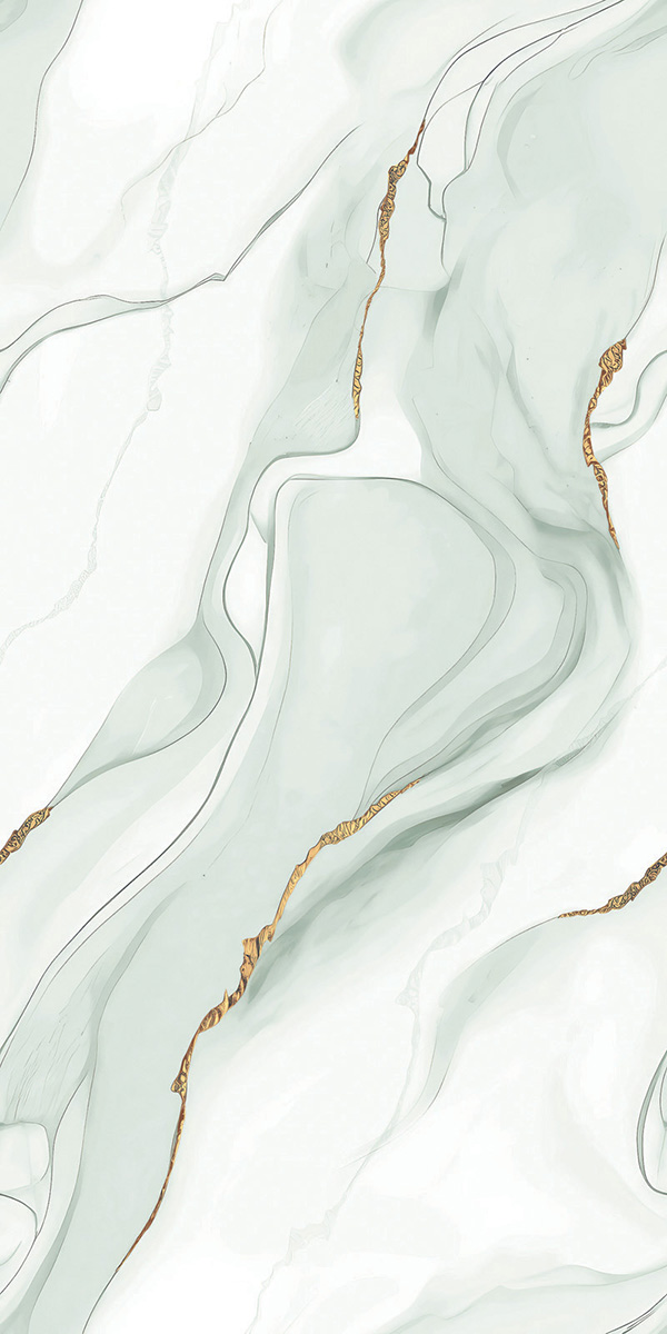 SHOWER TEAL GOLD ENDLESS